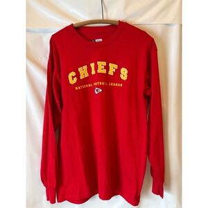 KANSAS CITY CHIEFS SHIRT NFL TEAM APPAREL SIZE‎ MD UNIQUE! L@@K! VINTAGE STYLE!
